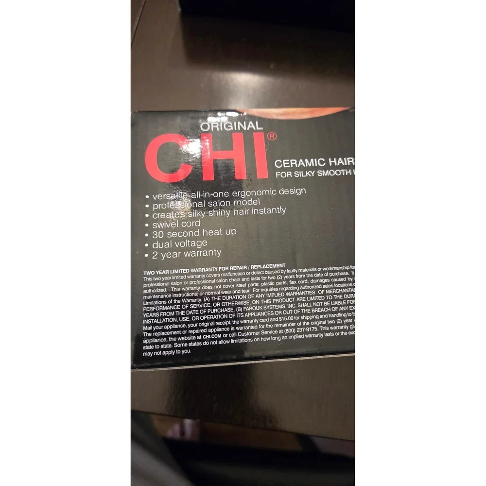 CHI & Conair Hair Tools Bundle Women OS Black/Rose Gold Excellent Ceramic Irons